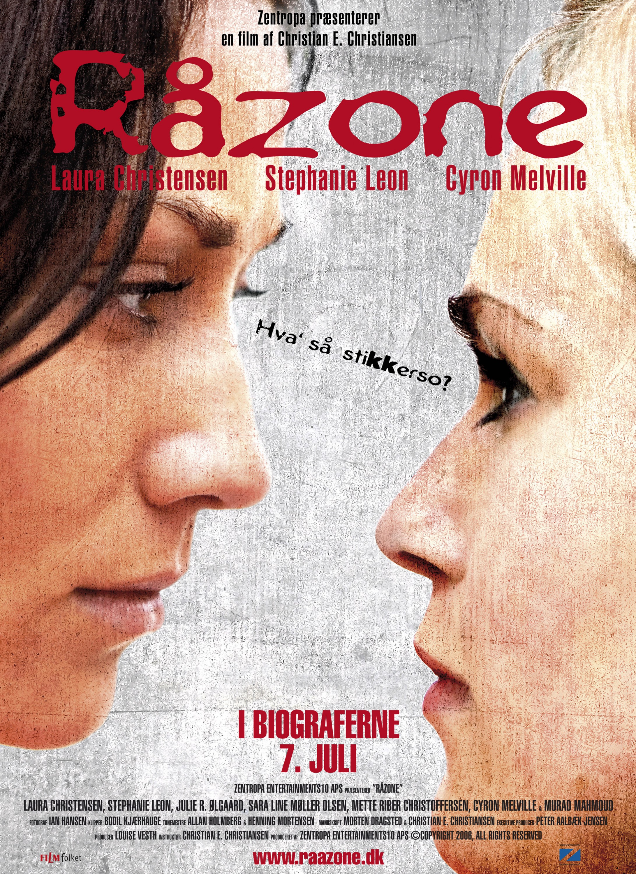 Mega Sized Movie Poster Image for Råzone (#1 of 2)