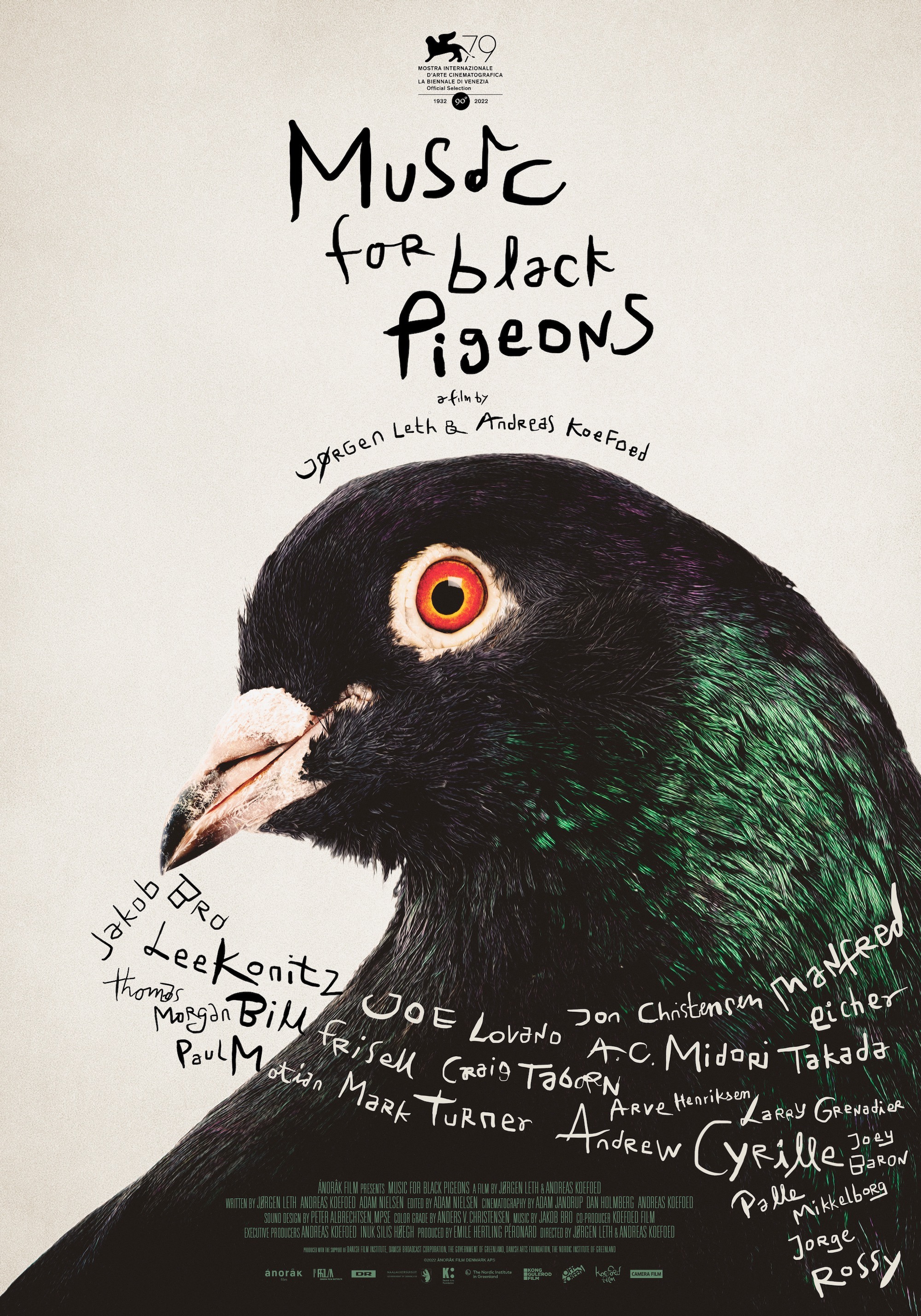 Mega Sized Movie Poster Image for Music for Black Pigeons 