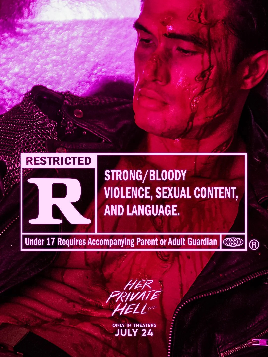 Extra Large Movie Poster Image for Her Private Hell 