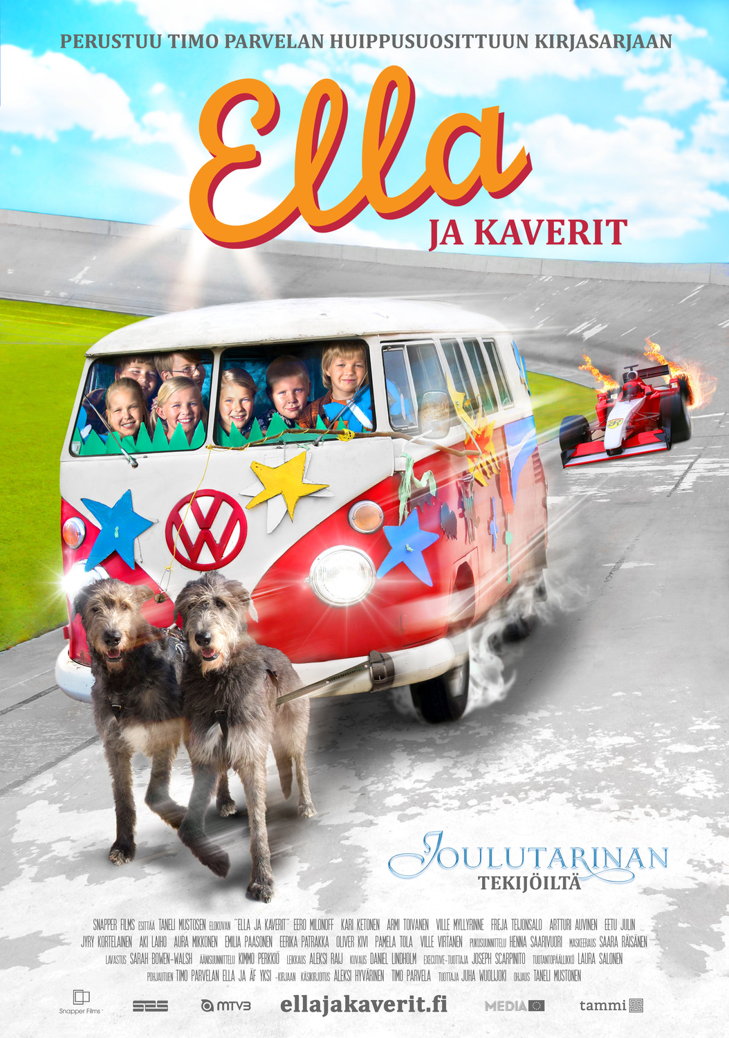 Extra Large Movie Poster Image for Ella ja kaverit 