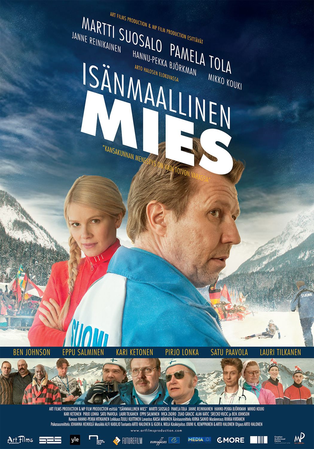 Extra Large Movie Poster Image for Isänmaallinen mies 