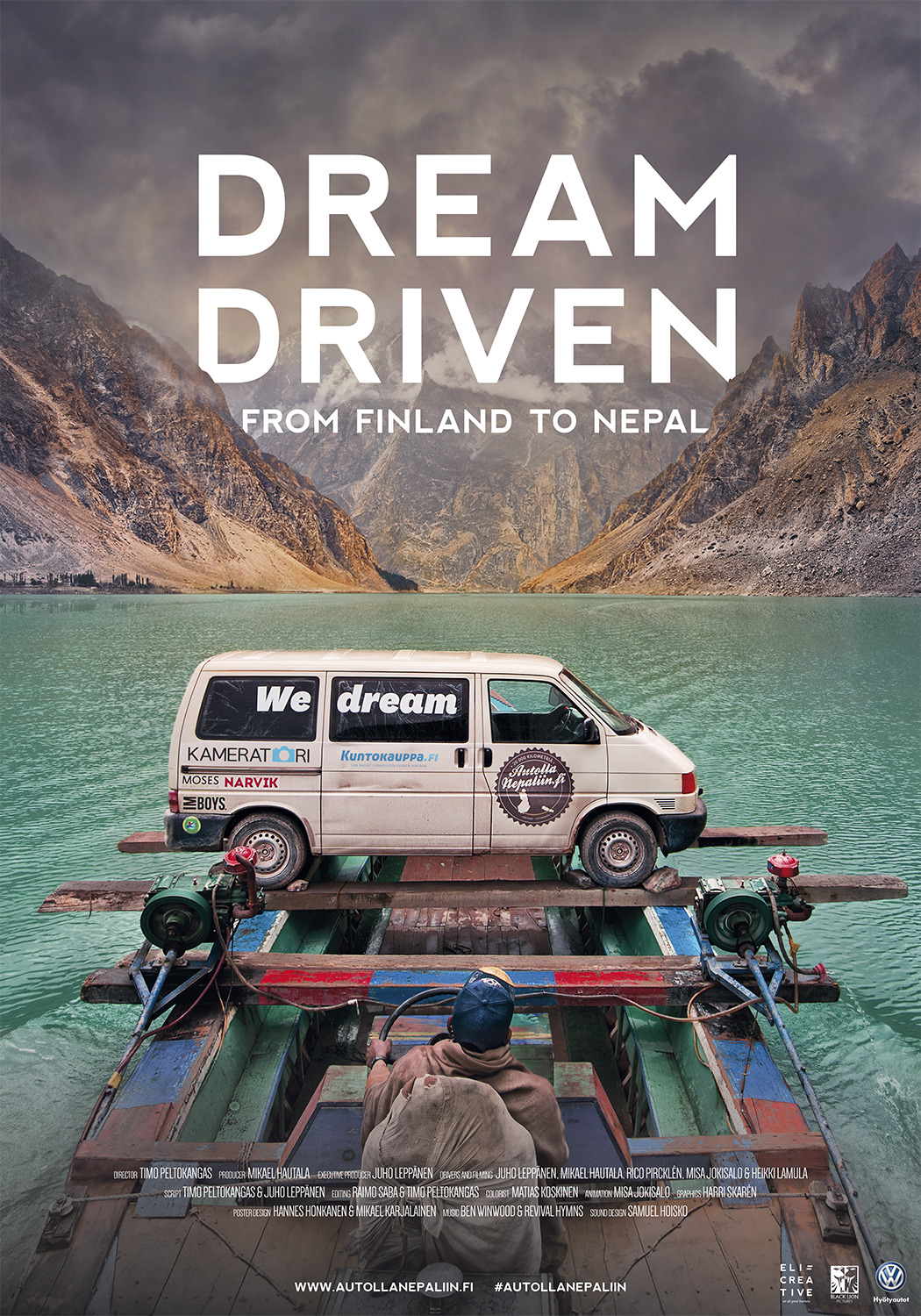 Extra Large Movie Poster Image for Autolla Nepaliin - unelmien elokuva 