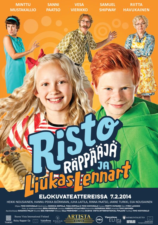 Risto Räppääjä ja liukas Lennart Movie Poster