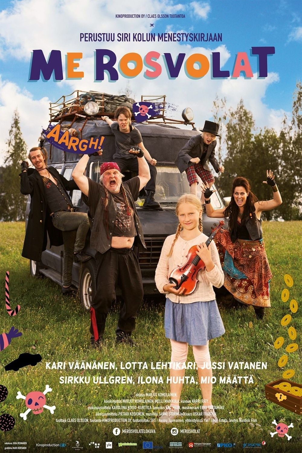 Extra Large Movie Poster Image for Me Rosvolat 
