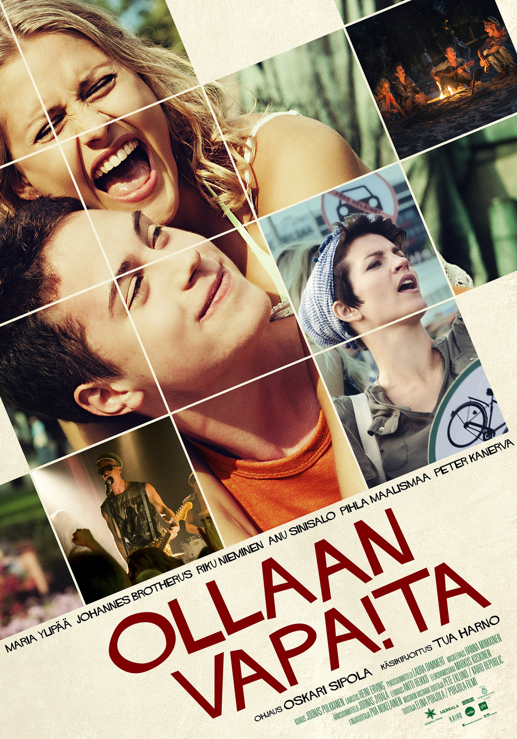 Extra Large Movie Poster Image for Ollaan vapaita 