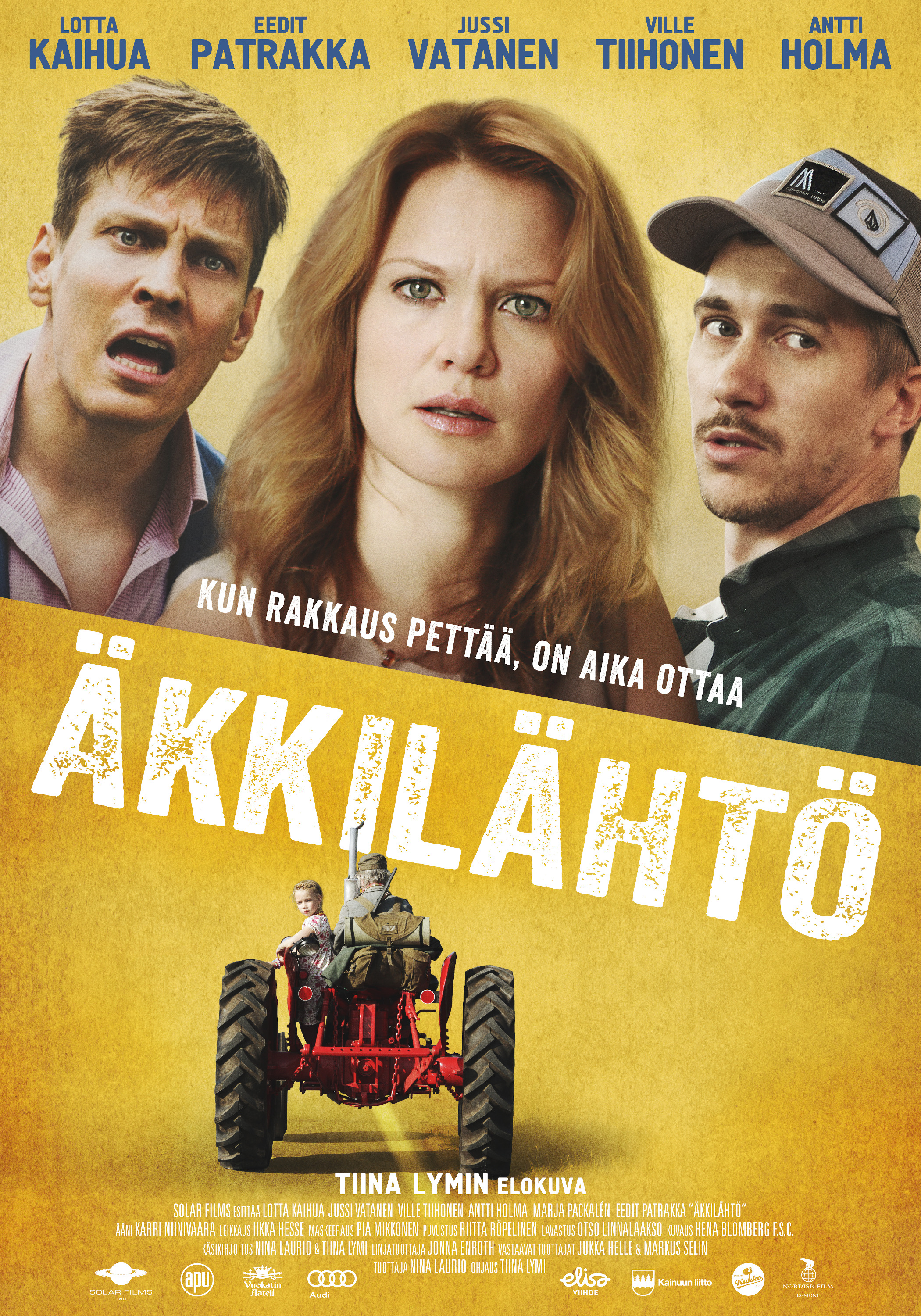 Mega Sized Movie Poster Image for Äkkilähtö 