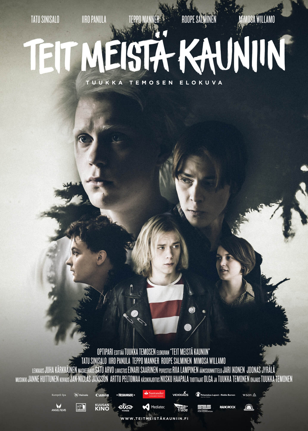 Extra Large Movie Poster Image for Teit meistä kauniin 