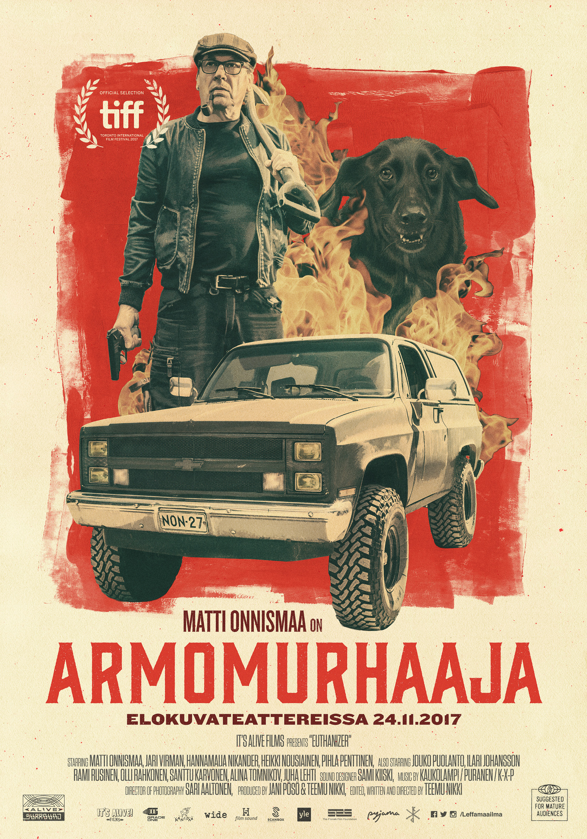 Mega Sized Movie Poster Image for Armomurhaaja 