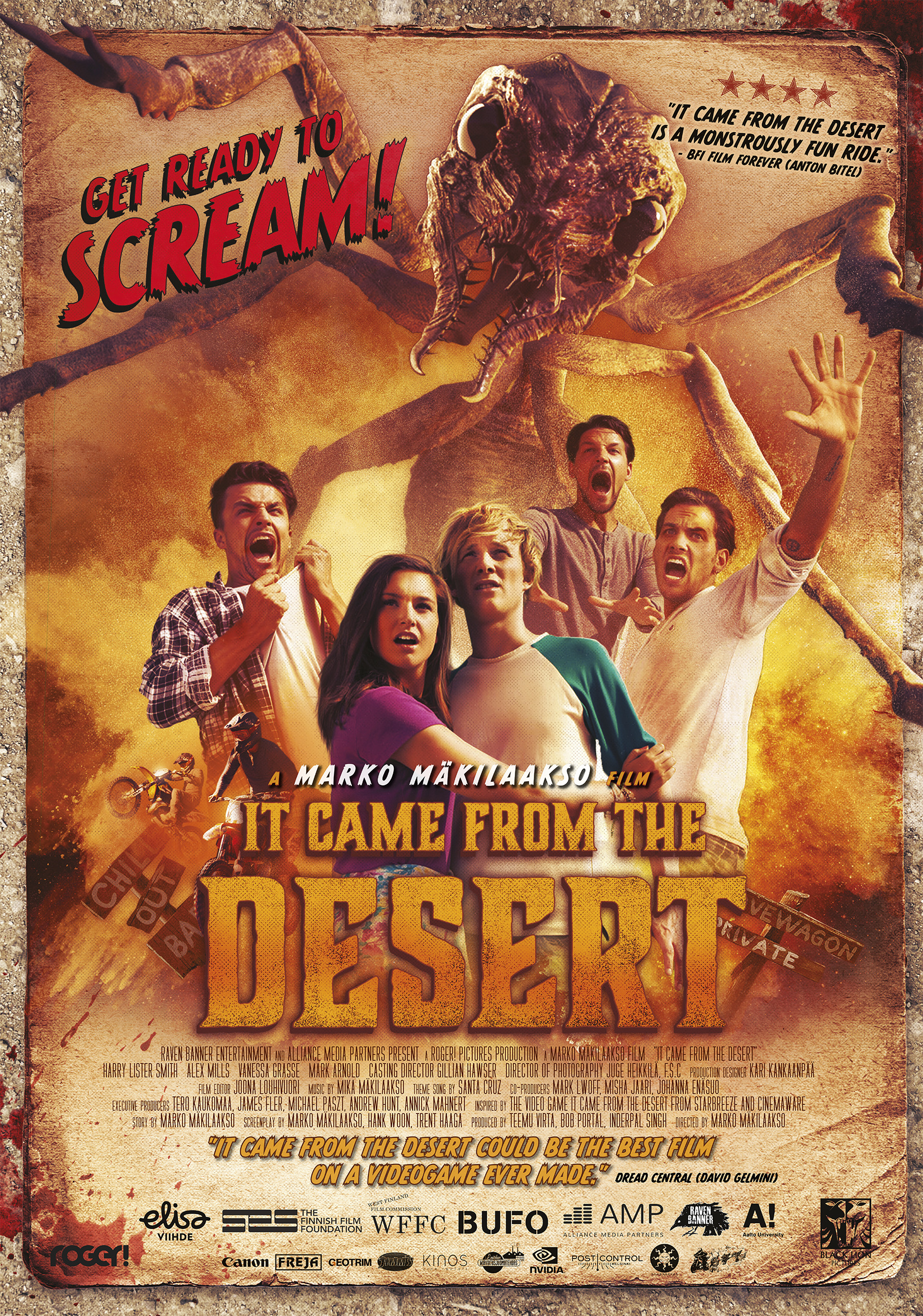 Mega Sized Movie Poster Image for It Came from the Desert 