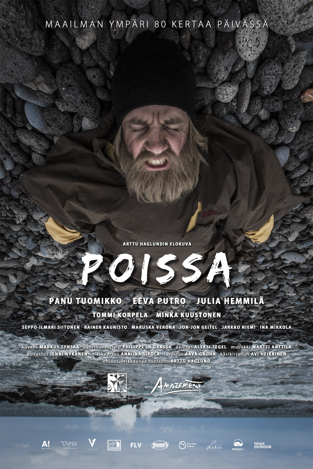 Extra Large Movie Poster Image for Poissa 