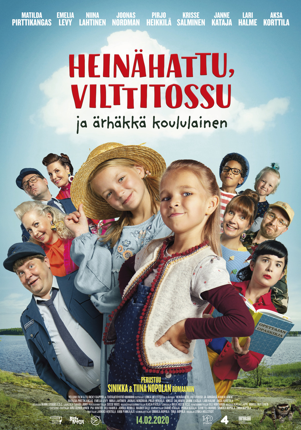 Extra Large Movie Poster Image for Heinähattu, Vilttitossu ja ärhäkkä koululainen 