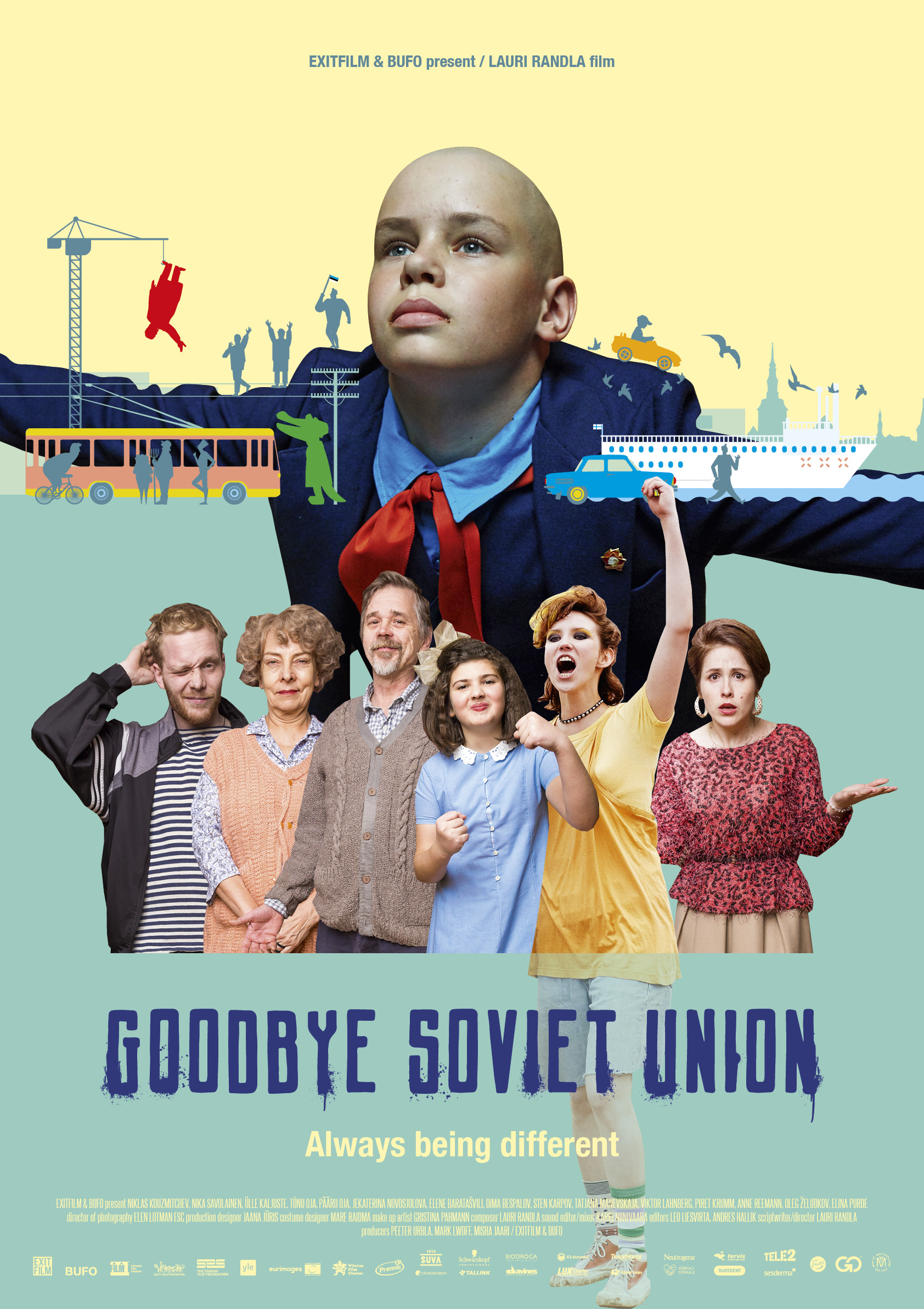 Mega Sized Movie Poster Image for Hüvasti, NSVL (#2 of 2)