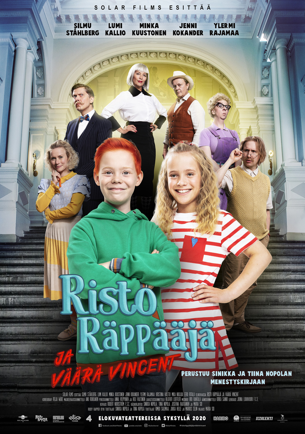 Extra Large Movie Poster Image for Risto Räppääjä ja väärä Vincent 