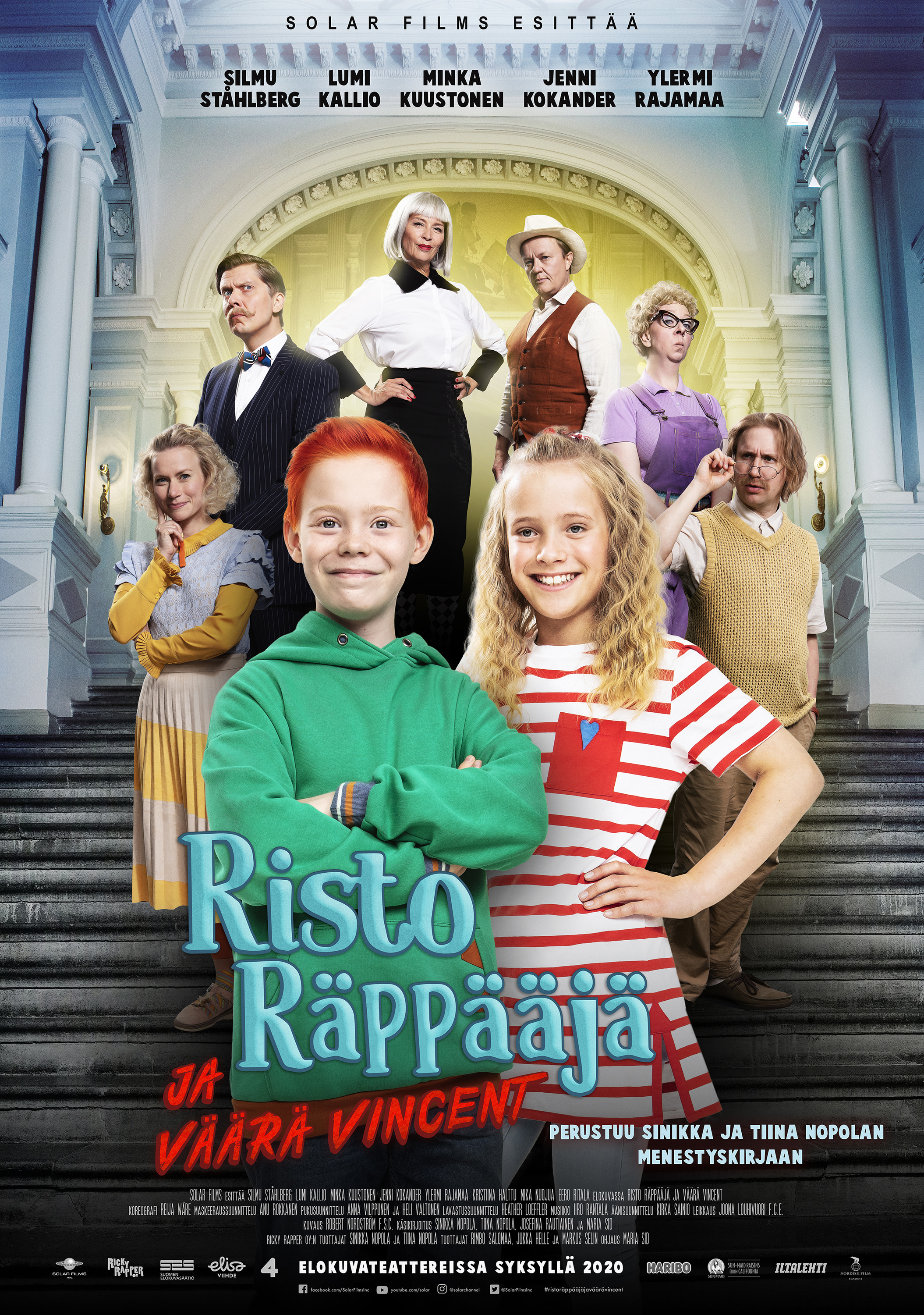 Mega Sized Movie Poster Image for Risto Räppääjä ja väärä Vincent 