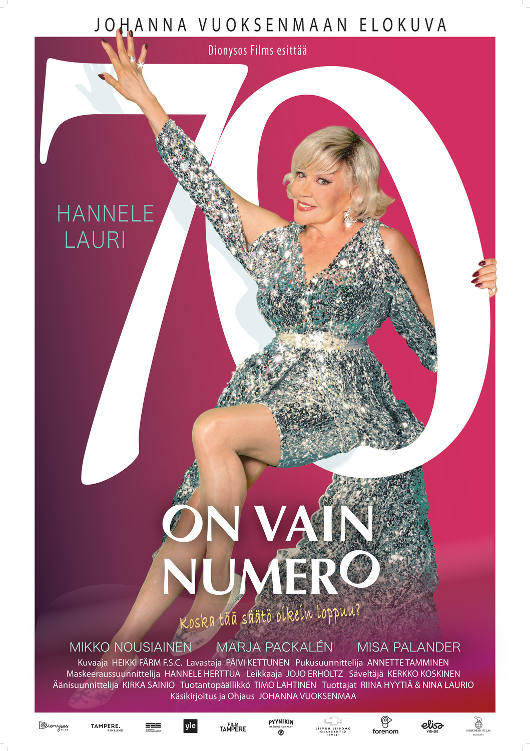 Extra Large Movie Poster Image for 70 on vain numero 