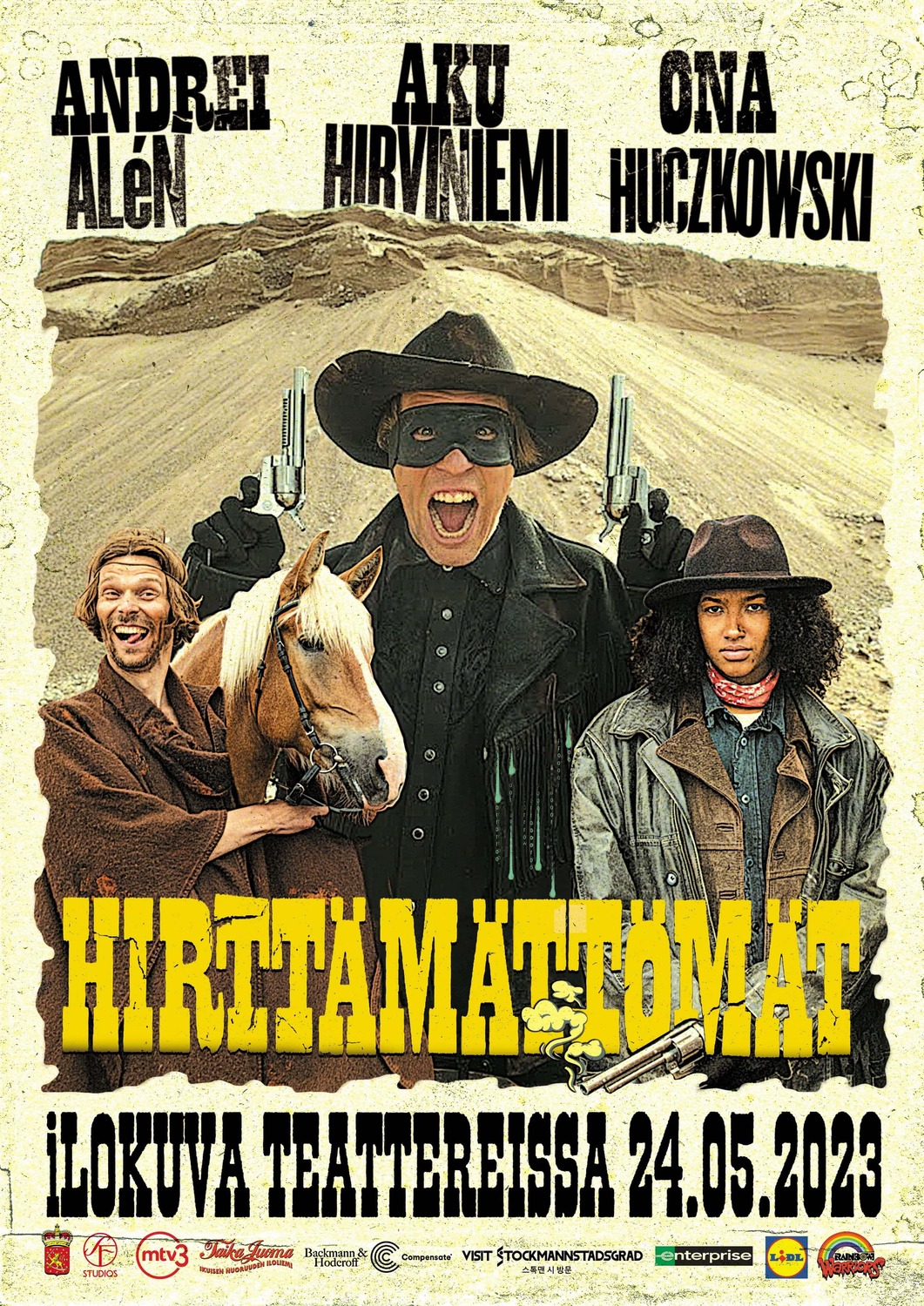 Extra Large Movie Poster Image for Hirttämättömät 