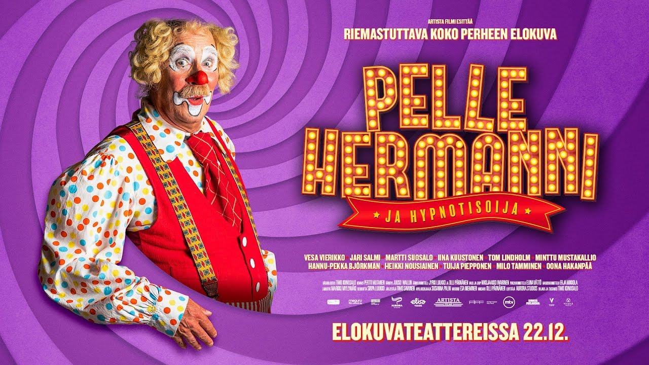 Extra Large Movie Poster Image for Pelle Hermanni ja Hypnotisoija (#2 of 2)