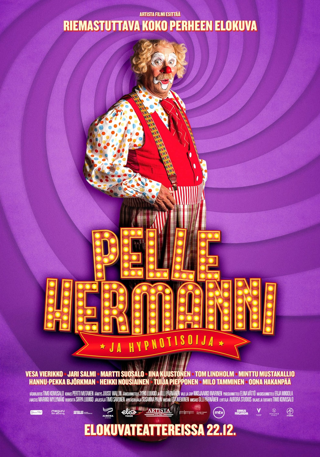 Extra Large Movie Poster Image for Pelle Hermanni ja Hypnotisoija (#1 of 2)