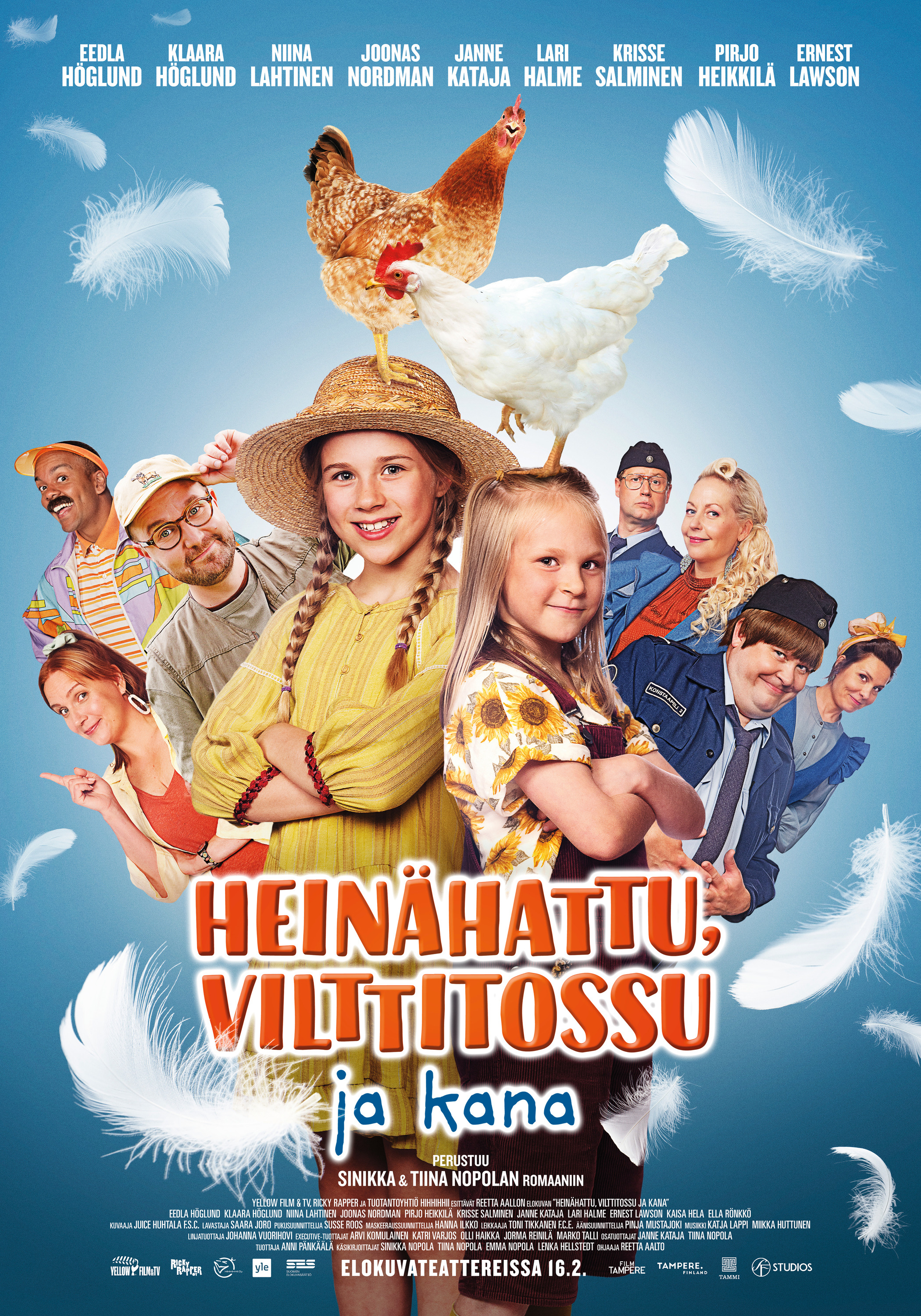 Mega Sized Movie Poster Image for Heinähattu, Vilttitossu ja kana 