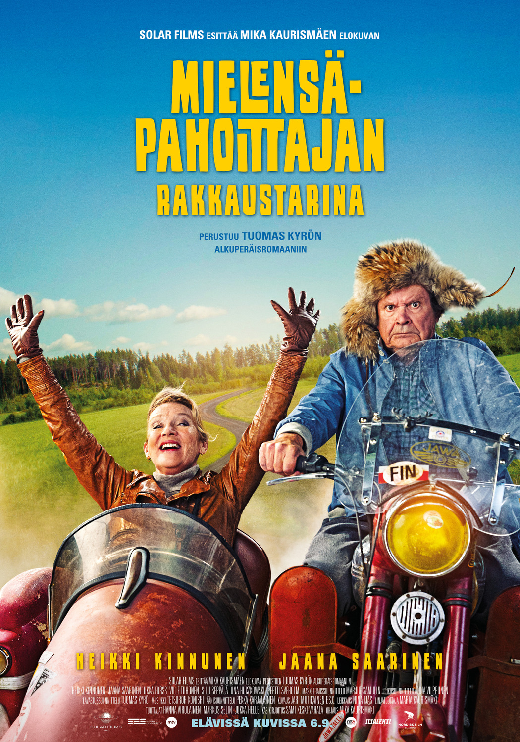 Extra Large Movie Poster Image for Mielensäpahoittajan rakkaustarina 