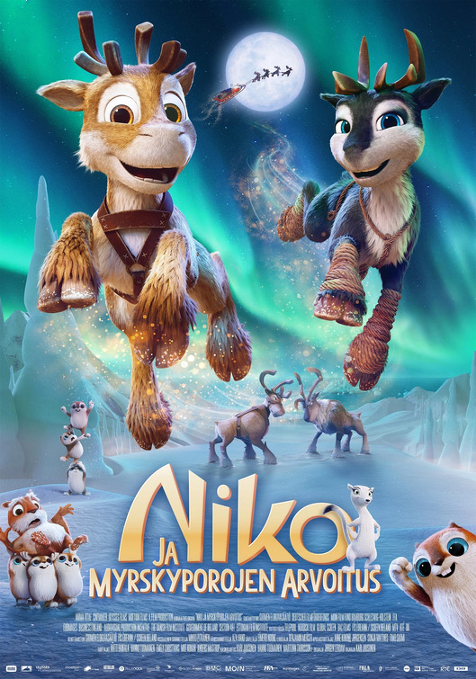 Niko ja myrskyporojen arvoitus Movie Poster