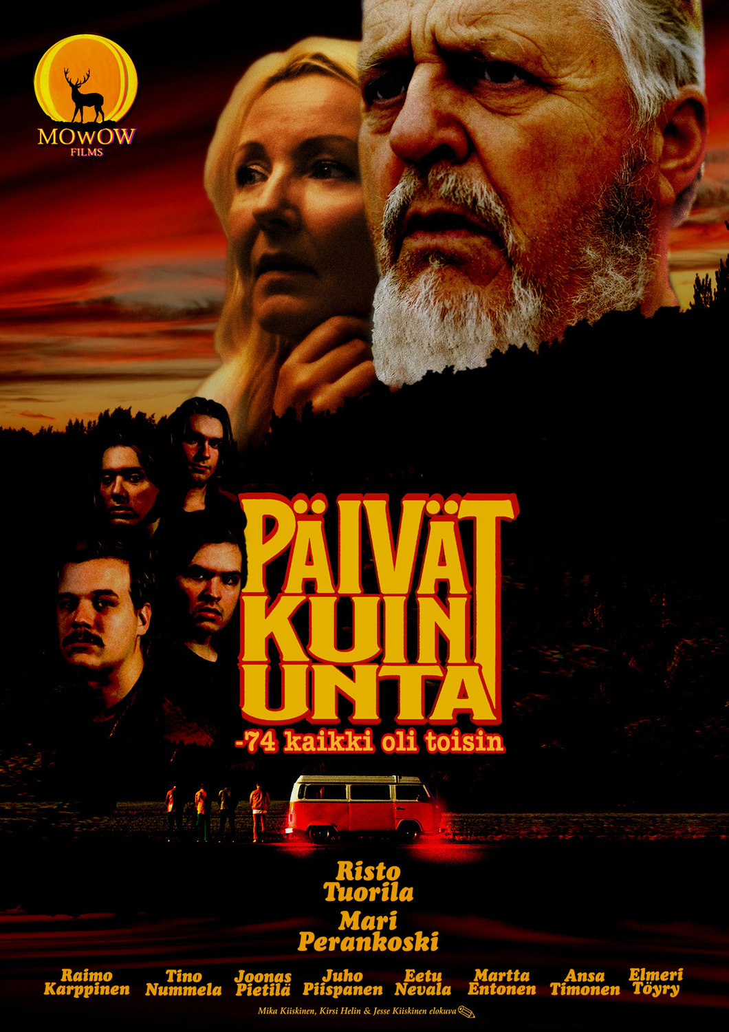 Extra Large Movie Poster Image for Päivät kuin unta 