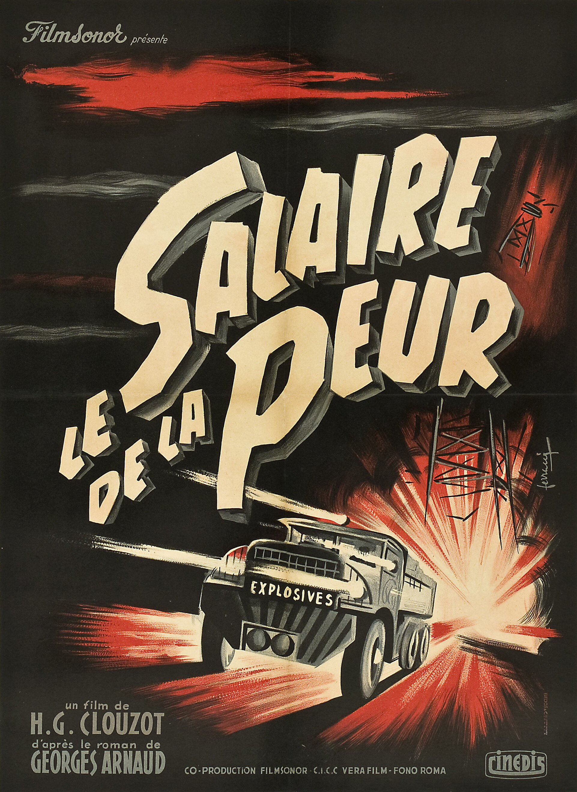 Mega Sized Movie Poster Image for Le salaire de la peur (#1 of 3)