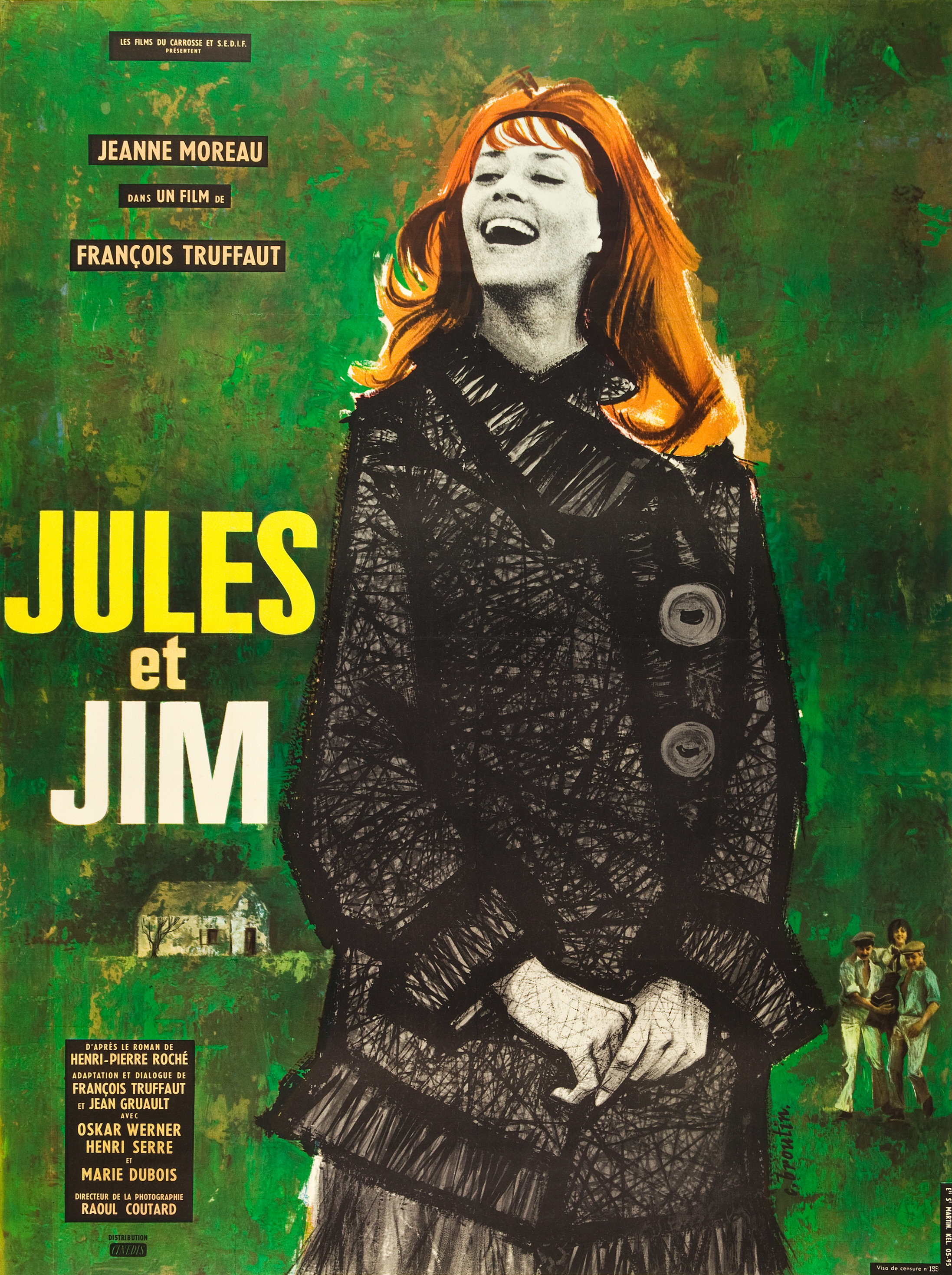 Mega Sized Movie Poster Image for Jules et Jim (#1 of 4)