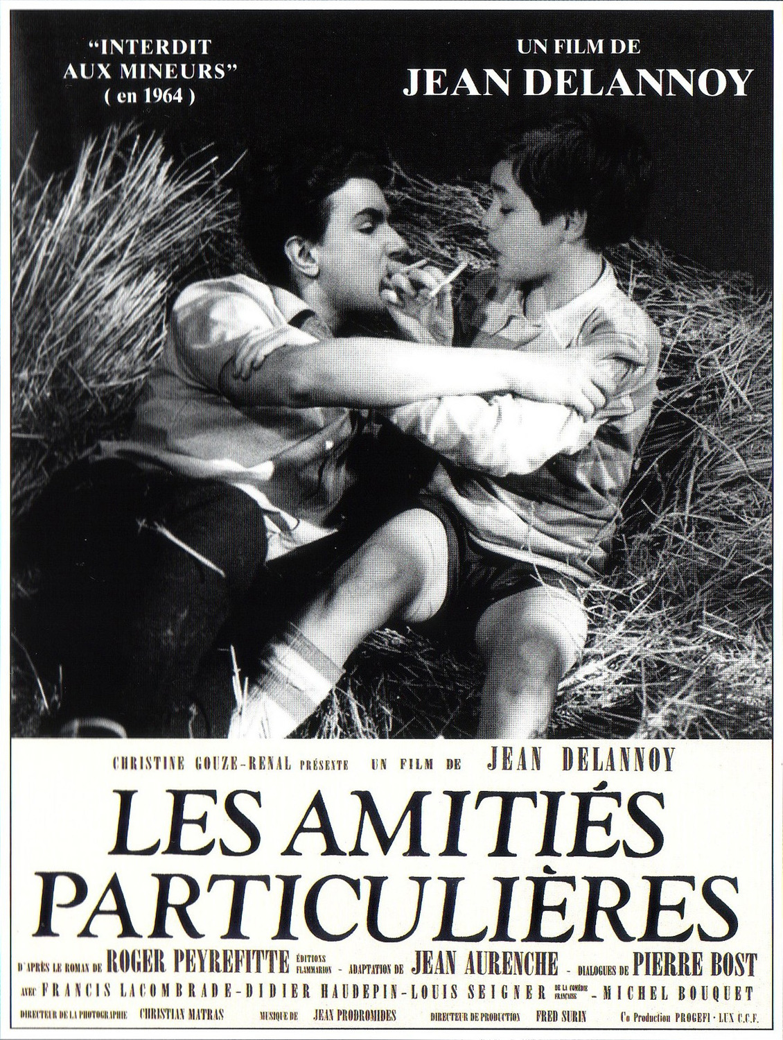 Extra Large Movie Poster Image for Les amitiés particulières (#2 of 2)