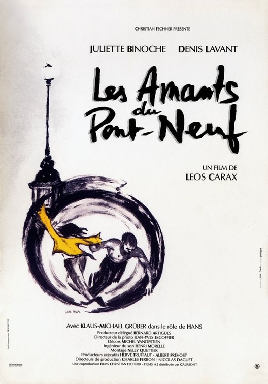 Les amants du Pont-Neuf Movie Poster
