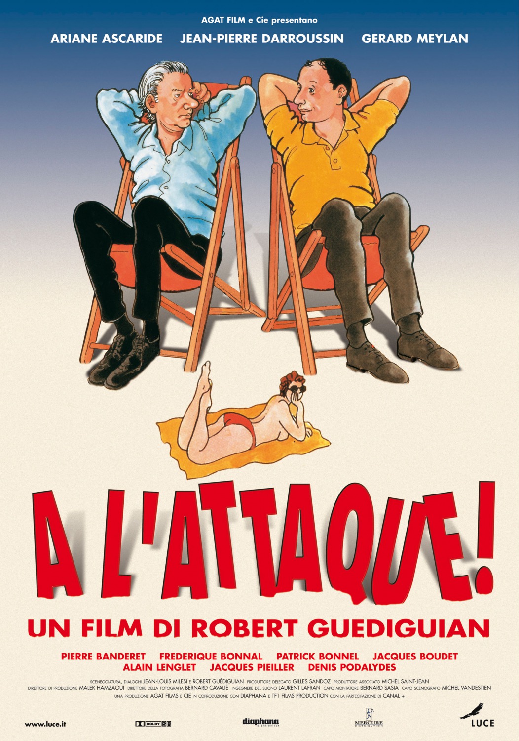 Extra Large Movie Poster Image for À l'attaque! 