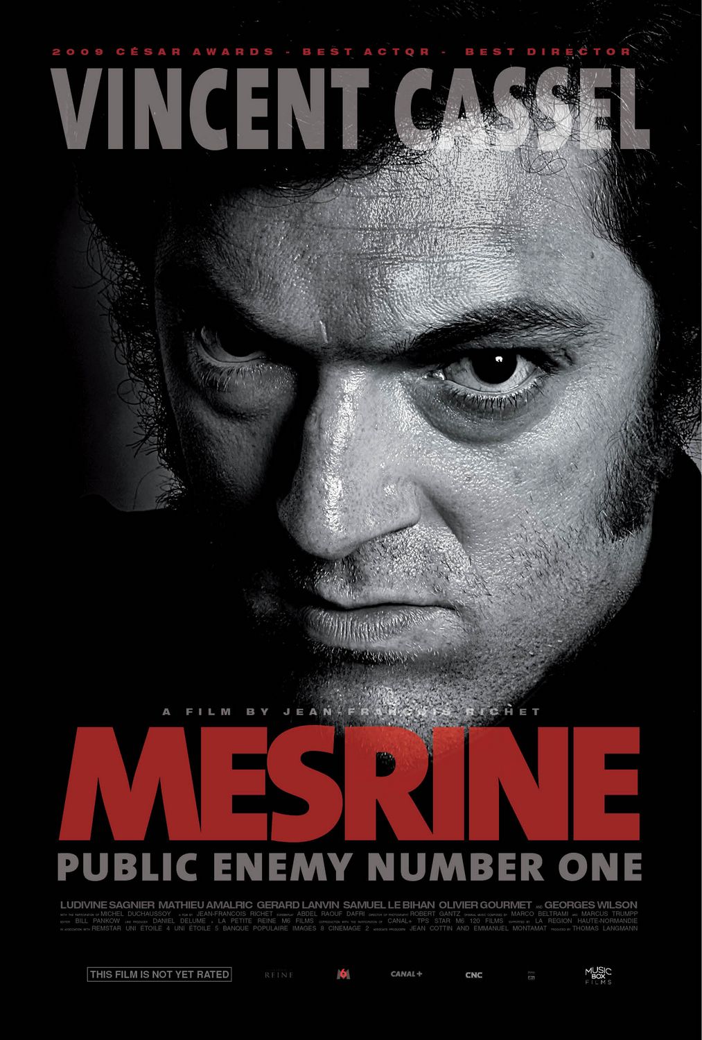 Extra Large Movie Poster Image for Mesrine: L'ennemi public n° 1 (#4 of 4)