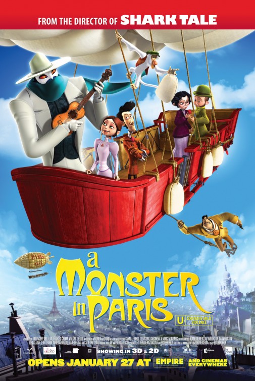 Un monstre à Paris Movie Poster