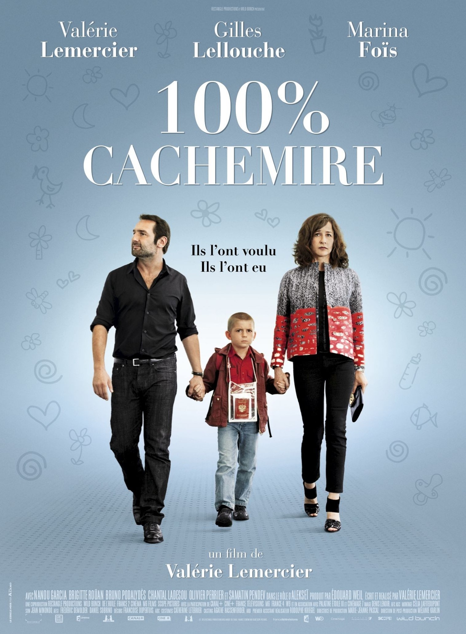 Mega Sized Movie Poster Image for 100% cachemire (#3 of 3)