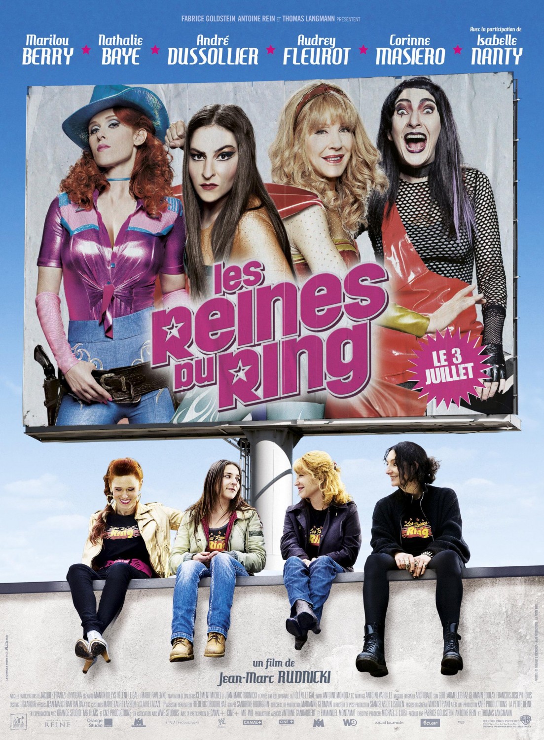Extra Large Movie Poster Image for Les reines du ring (#1 of 2)