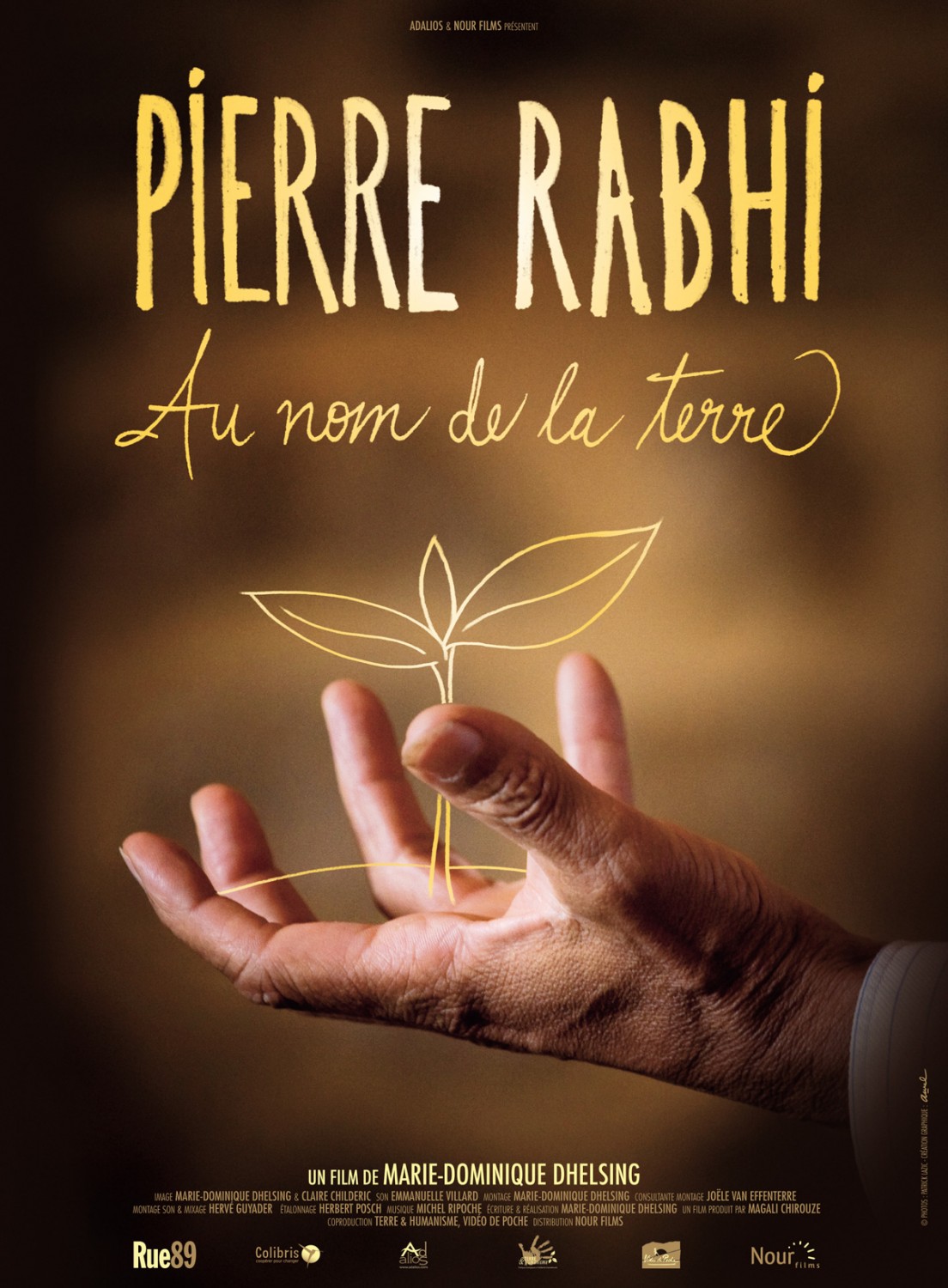 Extra Large Movie Poster Image for Pierre Rabhi au nom de la Terre 