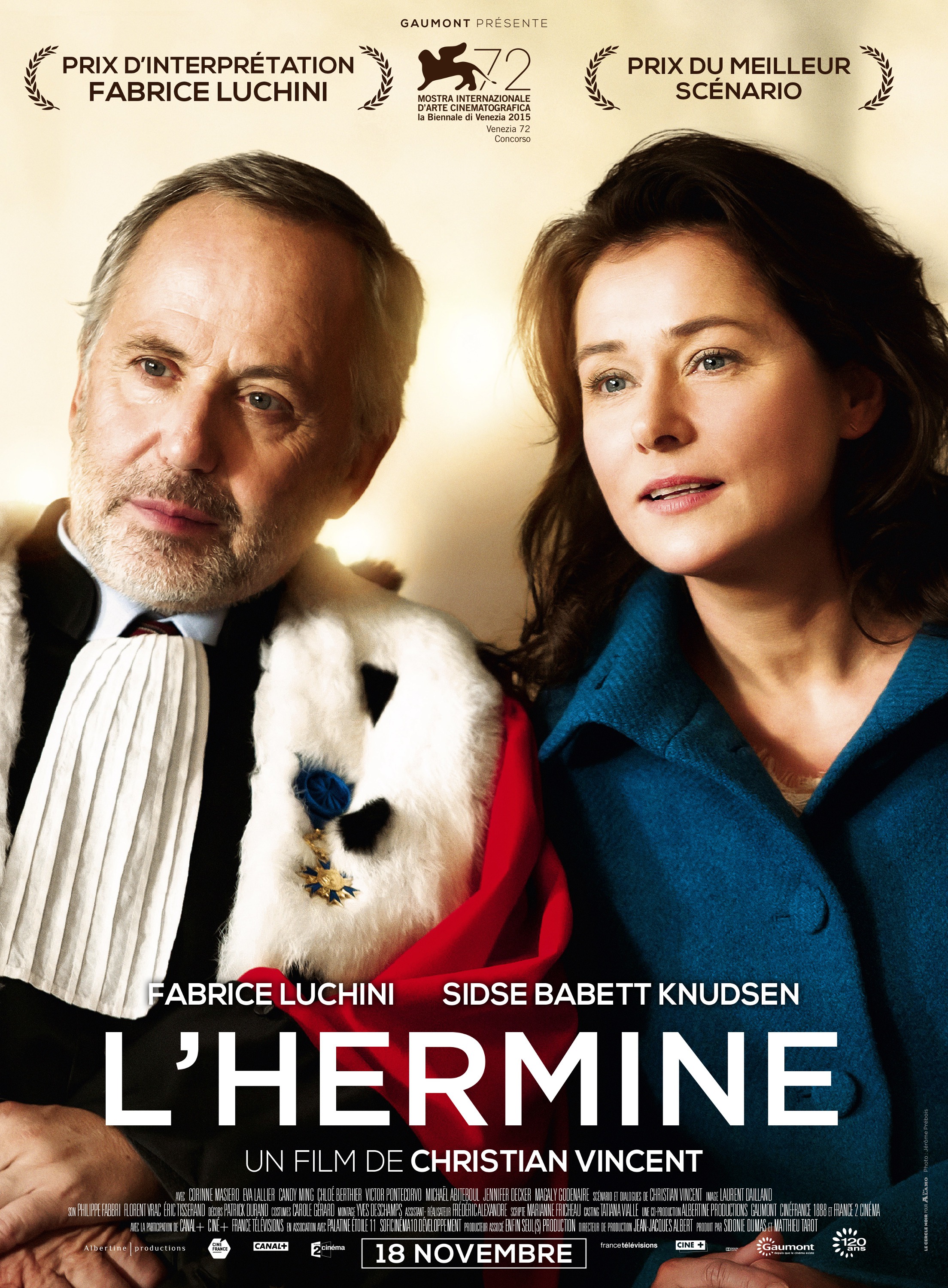 Mega Sized Movie Poster Image for L'hermine 