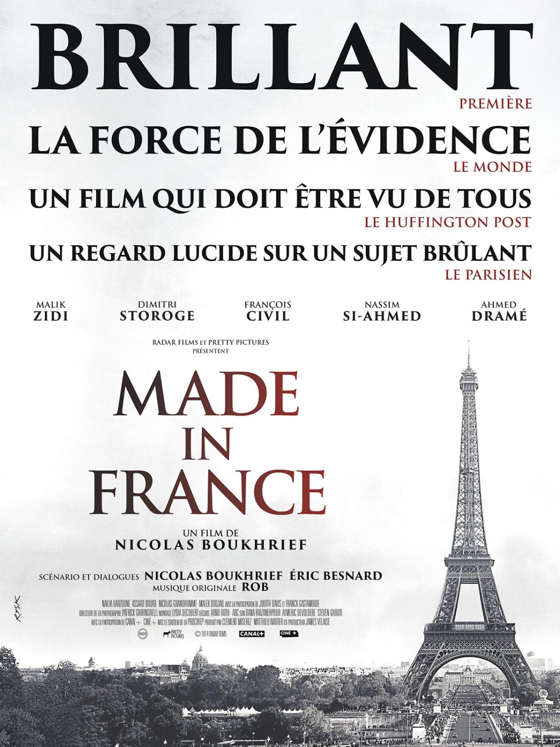 Extra Large Movie Poster Image for Made in France (#2 of 2)