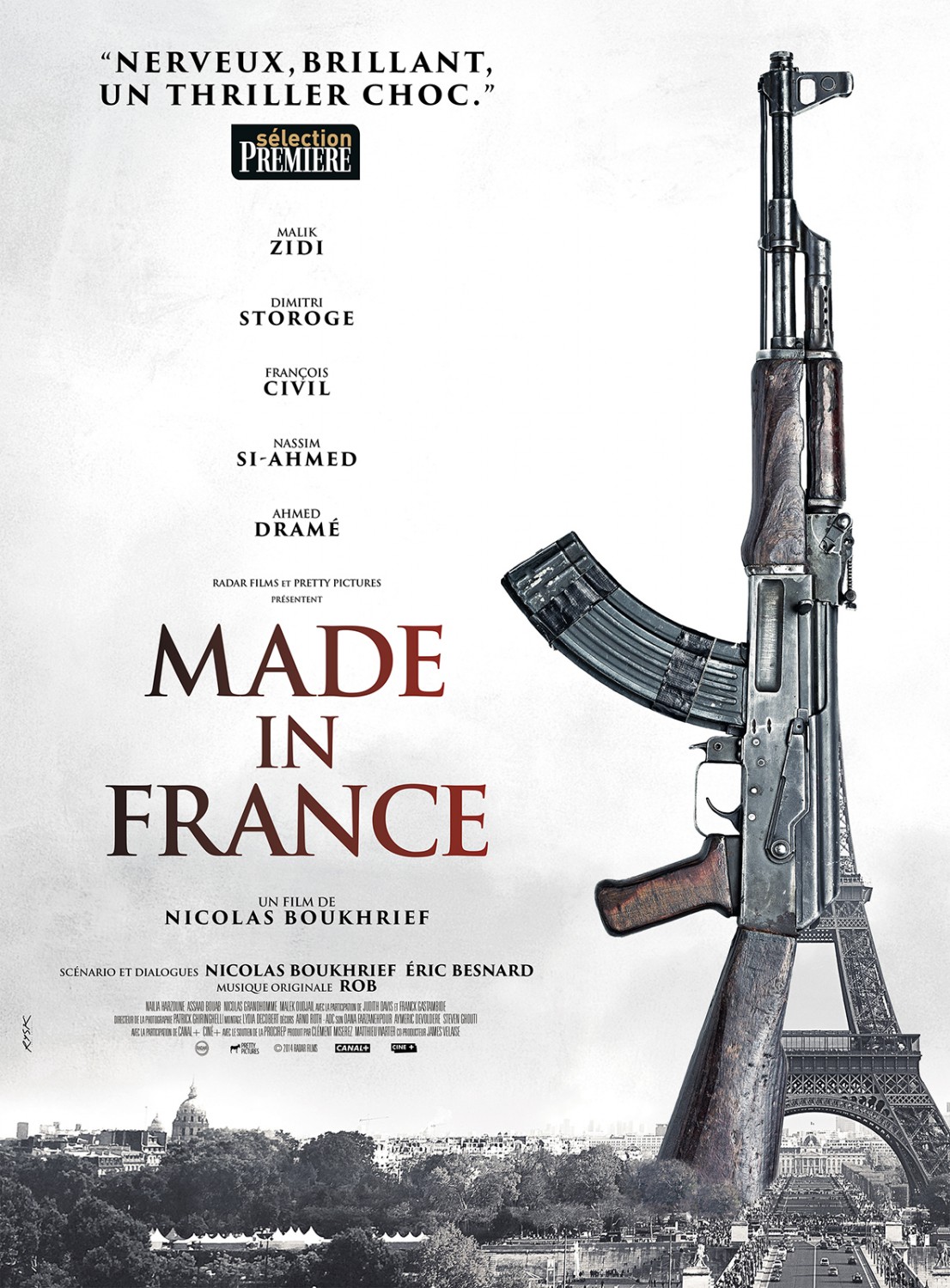 Extra Large Movie Poster Image for Made in France (#1 of 2)