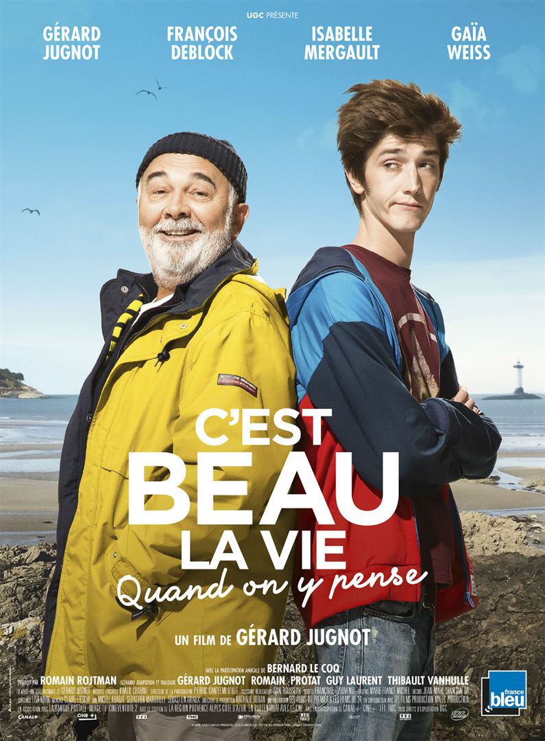 Extra Large Movie Poster Image for C'est beau la vie quand on y pense 