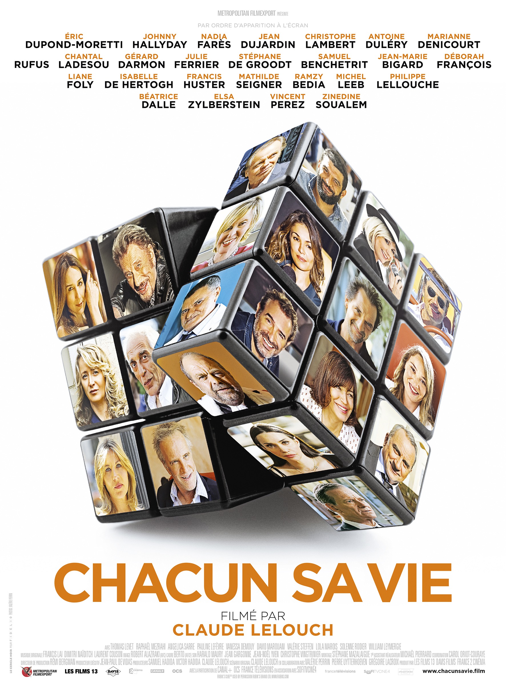 Mega Sized Movie Poster Image for Chacun sa vie 