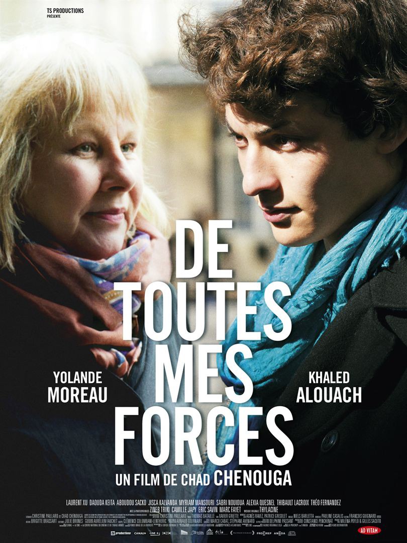 Extra Large Movie Poster Image for De toutes mes forces 