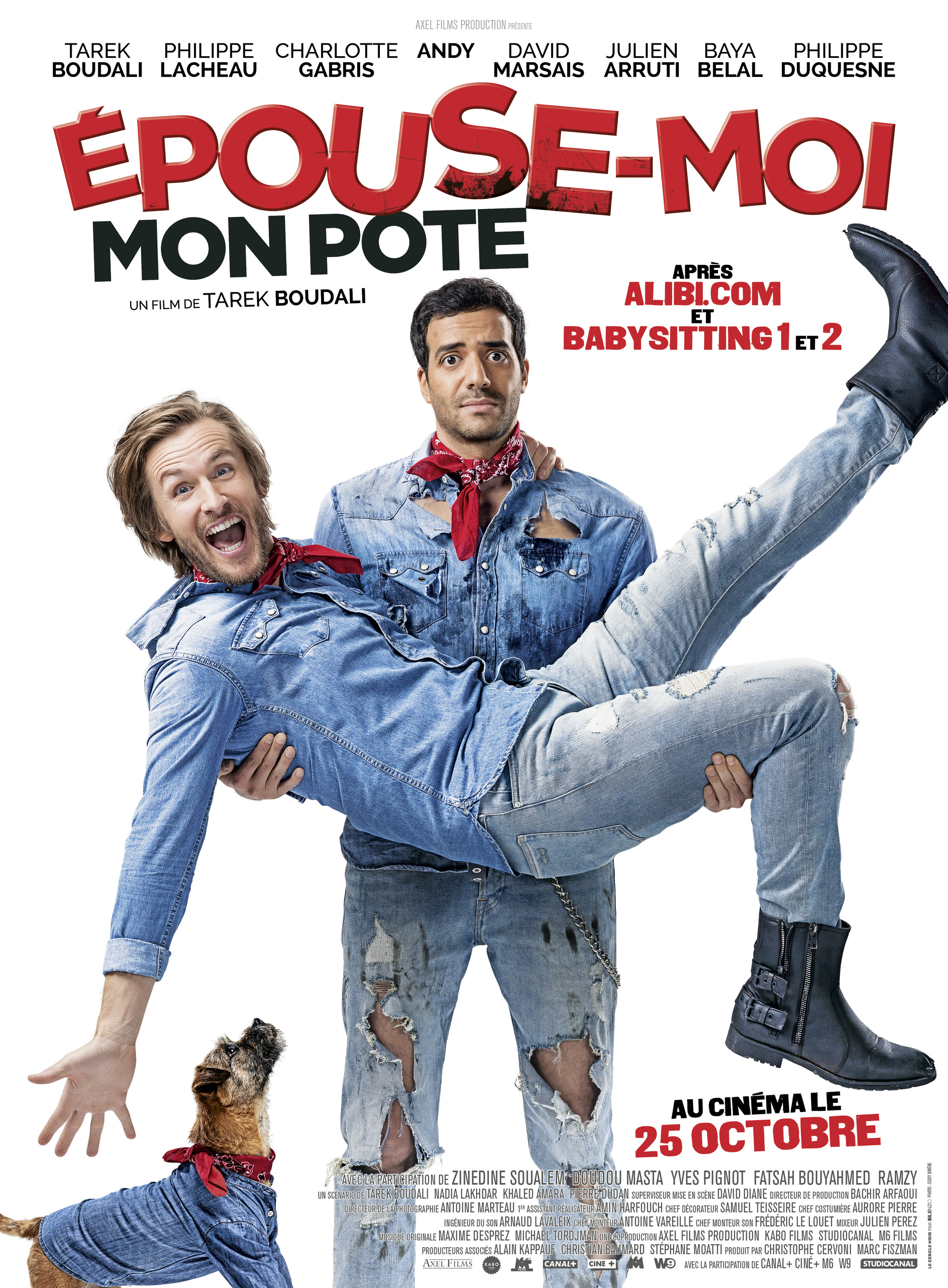 Mega Sized Movie Poster Image for Épouse-moi mon pote (#1 of 2)