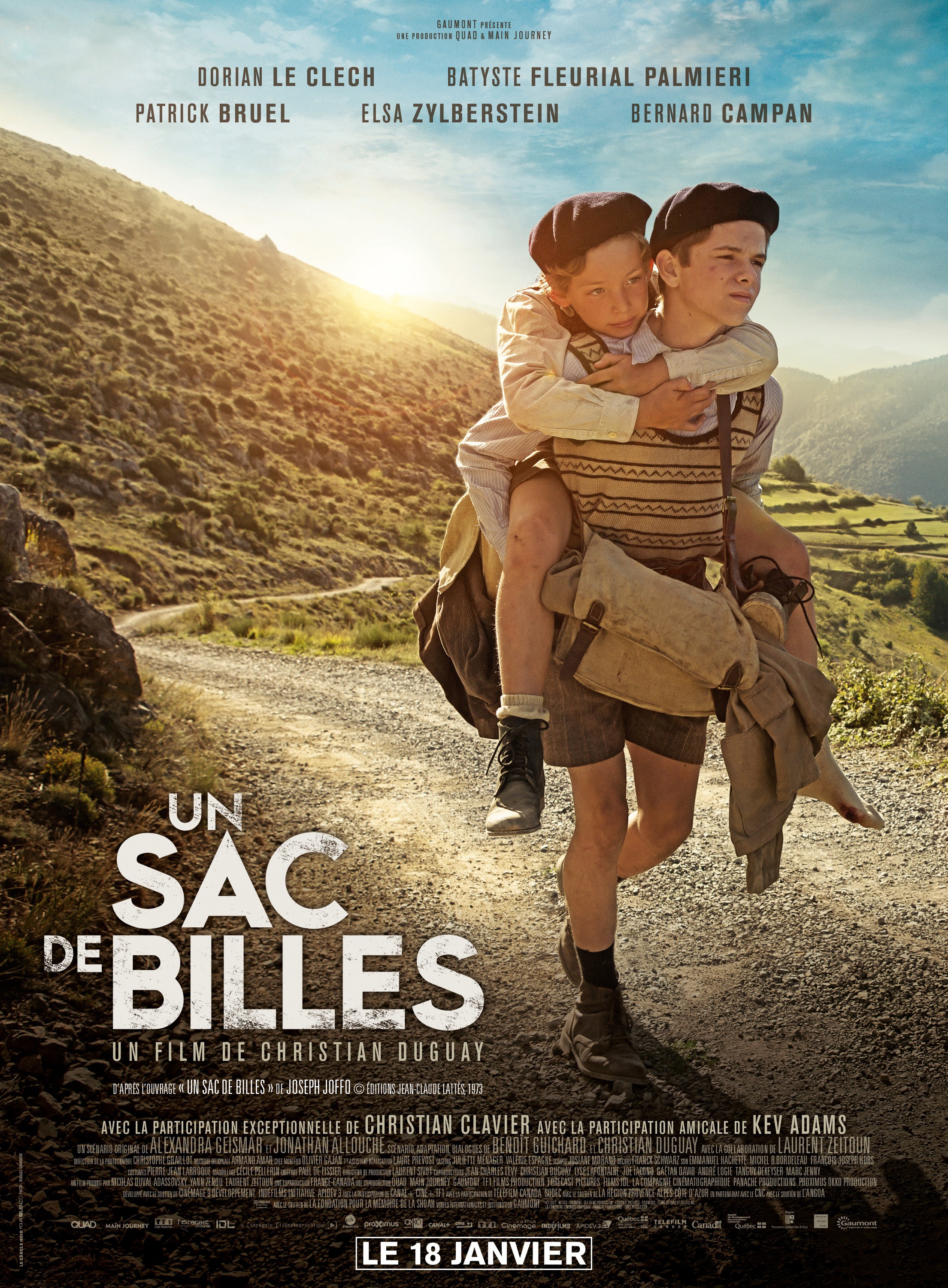 Mega Sized Movie Poster Image for Un sac de billes (#1 of 3)