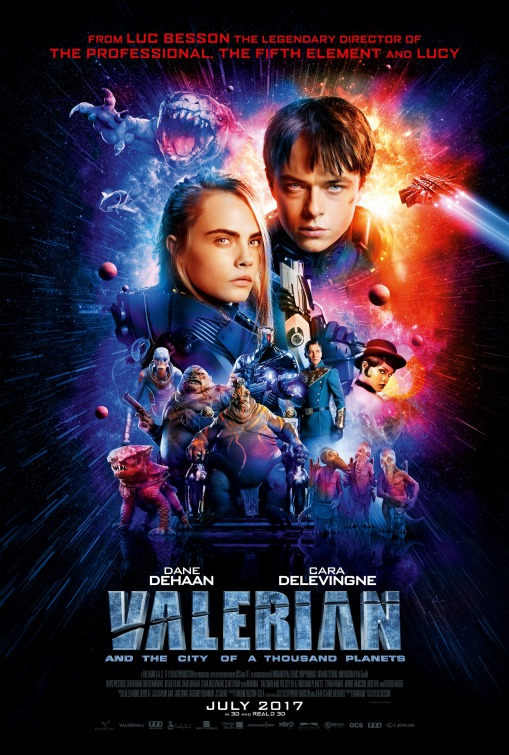 Valerian and the City of a Thousand Planets Movie Poster