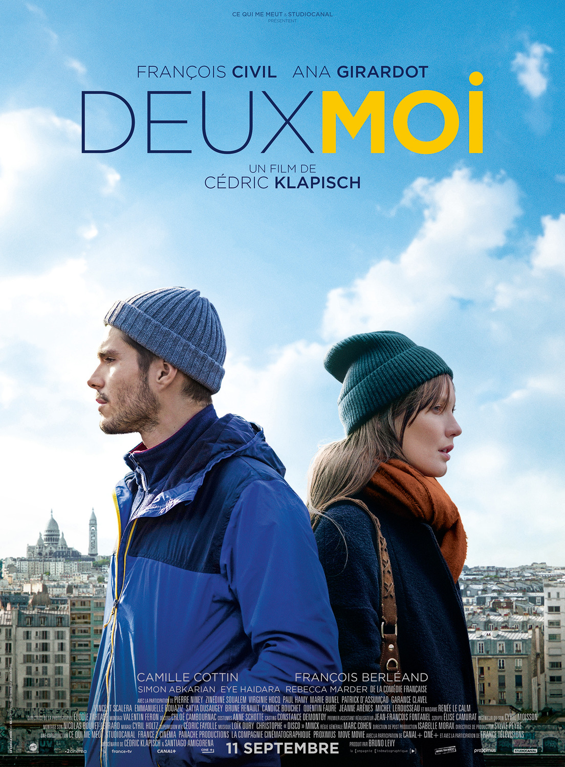 Extra Large Movie Poster Image for Deux moi 
