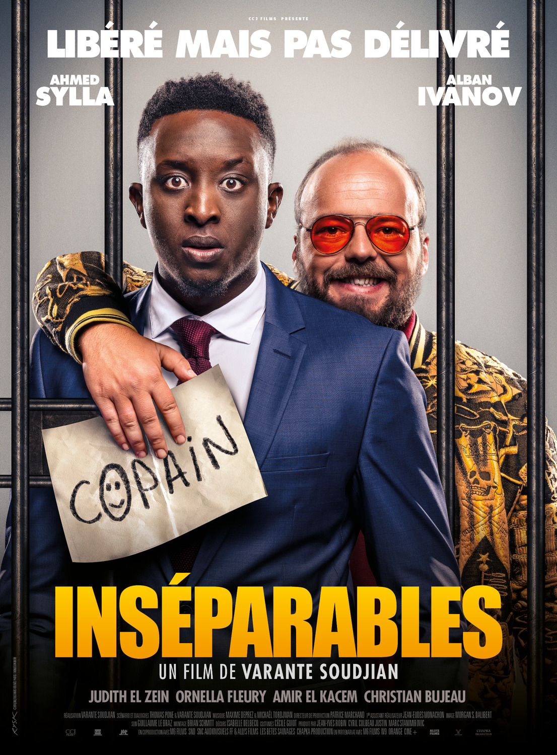 Extra Large Movie Poster Image for Inséparables 