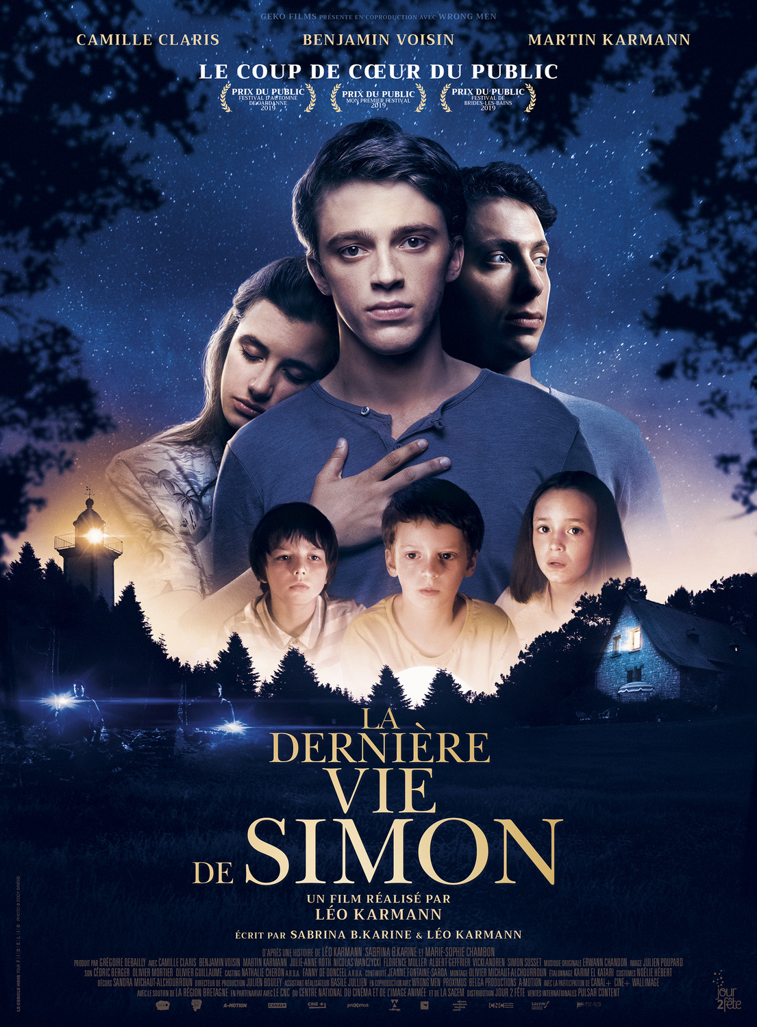 Extra Large Movie Poster Image for La dernière vie de Simon 