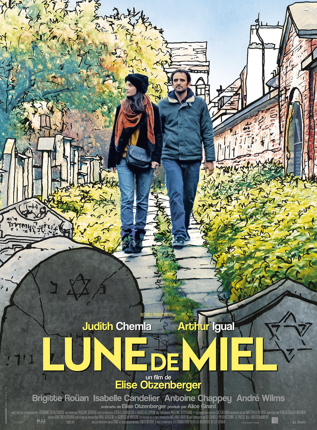 Extra Large Movie Poster Image for Lune de miel 