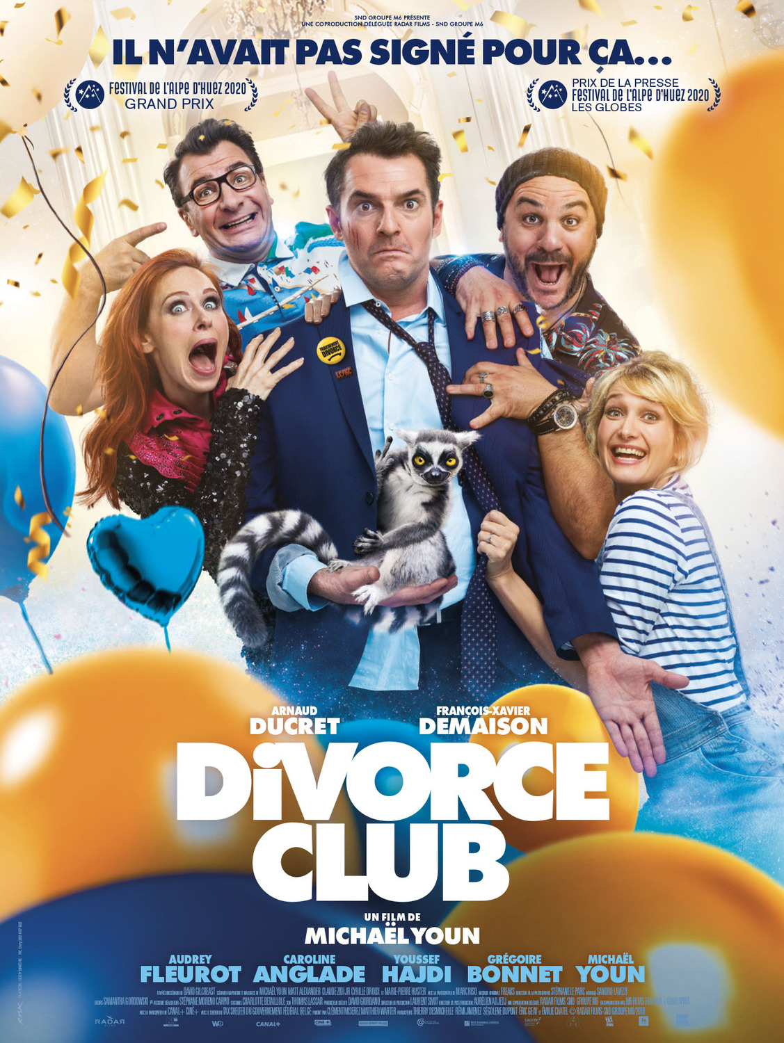 Extra Large Movie Poster Image for Divorce Club 